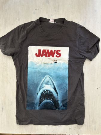 Herren T-Shirt Jaws Gr. M