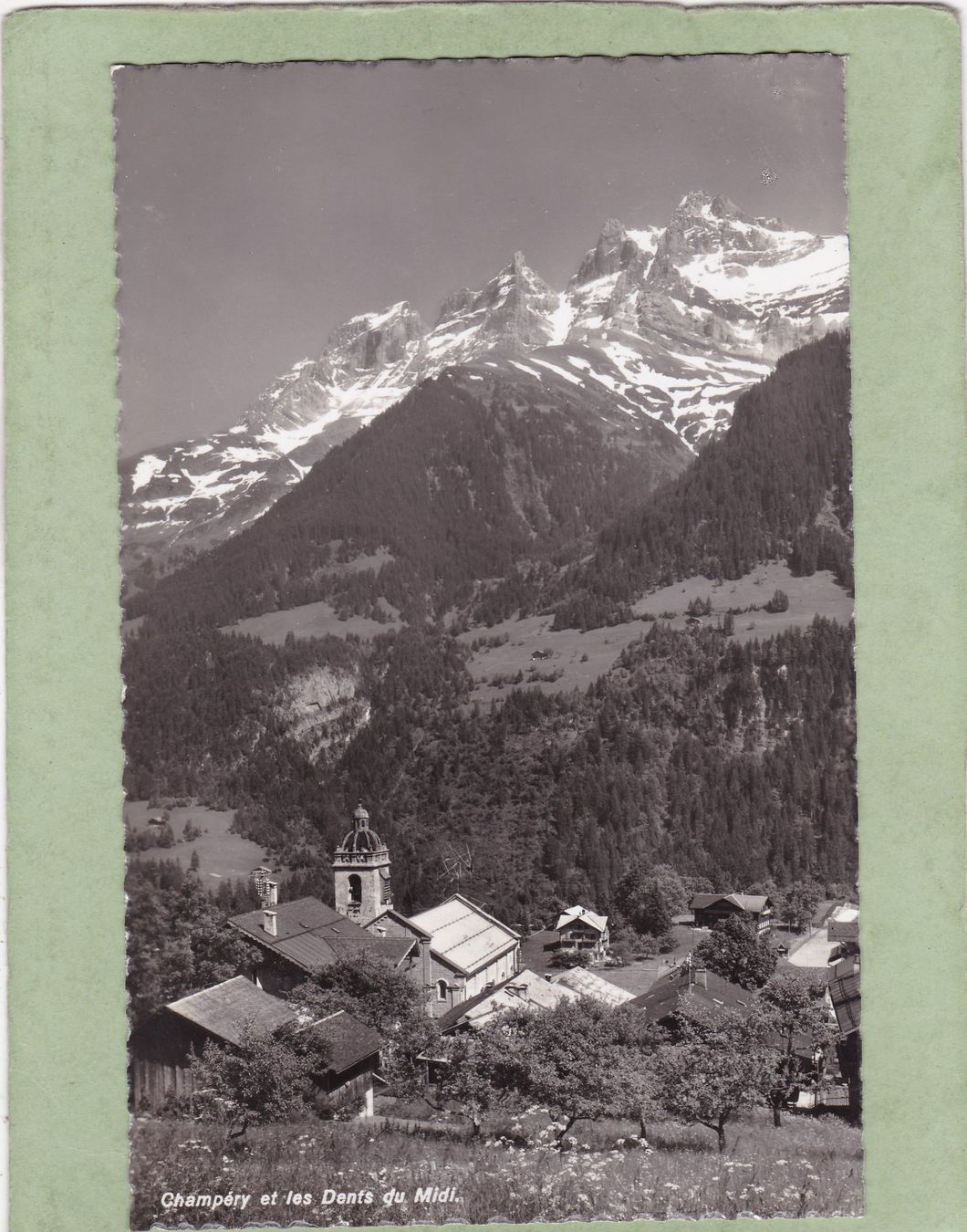 Cartoline postali: Champéry et les Dents du Midi 1940 – Usato da Herisau venduto da Lisegrat2008