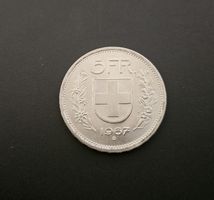 5 Franken 1967 Silber - unz.