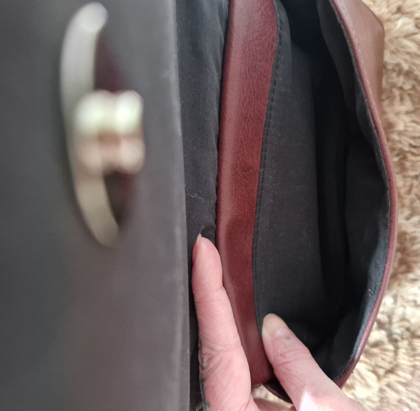 Borse da donna: Sac Next bordeaux – Nuovo (secondo la descrizione) da Blignou (Ayent) venduto da Mazikeen 4