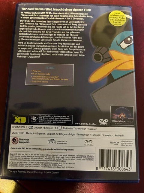 Tutti i DVDs: DVD Phineas und Ferb – Usato da Nottwil venduto da Frontal 1
