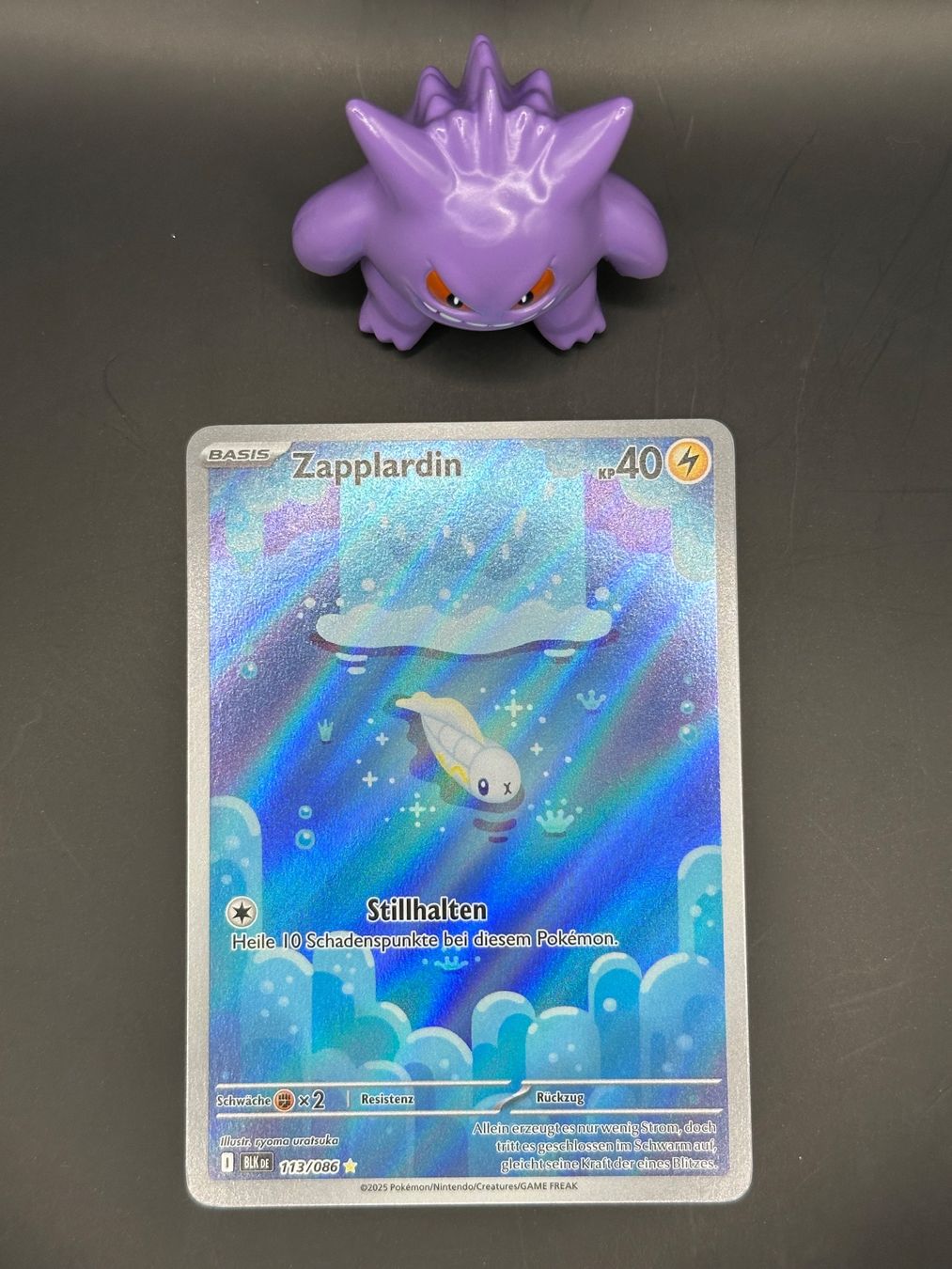 Pokémon Sammelbilder & Trading cards: Schwarze Blitze - Zapplardin BLK 113 DE – Neu (gemäss Beschreibung) aus Winterthur von MonCards