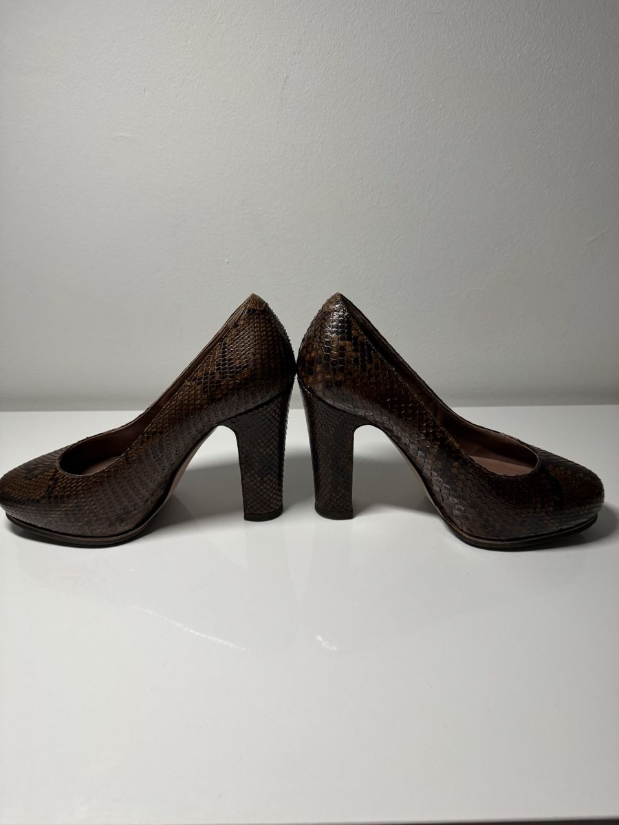 Damenschuhe: L’Autre Chose python pumps – Gebraucht aus Lugano von fla_gk6h 1
