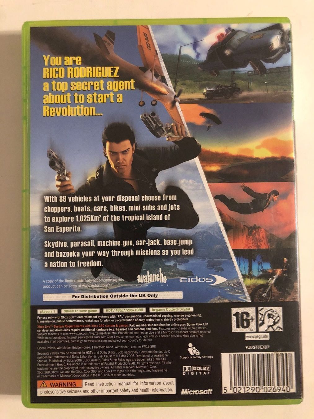 Microsoft Giochi: Just Cause für Xbox 360 – Usato da Kestenholz venduto da Mad18 1