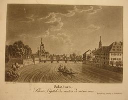 SOLOTHURN, AQUATINTA 1836