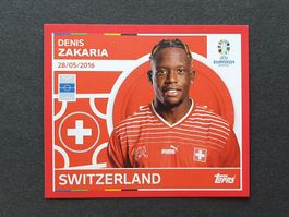 Topps UEFA Euro 2024 * Denis Zakaria (SUI 12)