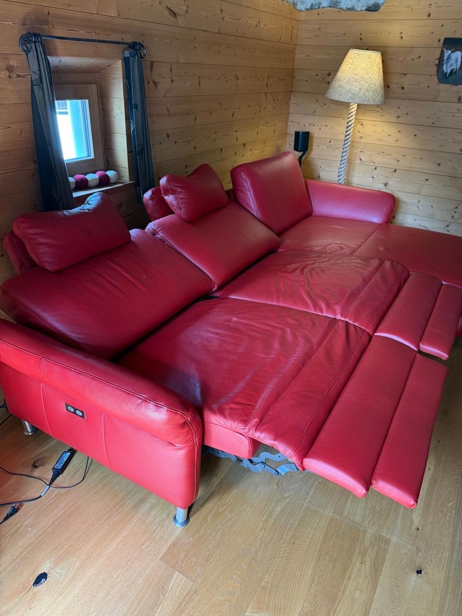 Sofas: Pfister Classics Plus Lederecksofa – echtes Leder, Relaxfunk – D'occasion à Meisterschwanden par angiekoch 5
