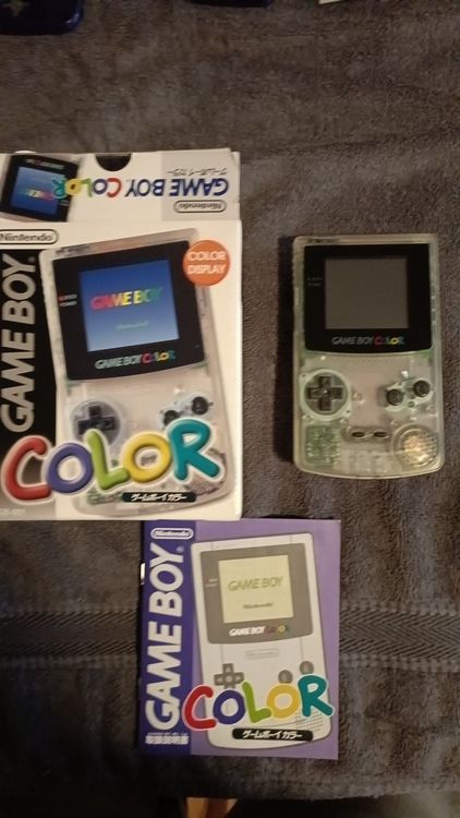 Gameboy Color Clear in OVP (Gebraucht) in Gipf-Oberfrick für CHF 83 ...