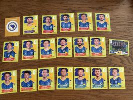 PANINI WM 2026 Bilder Bosnien & Herzegowina BiH komplett