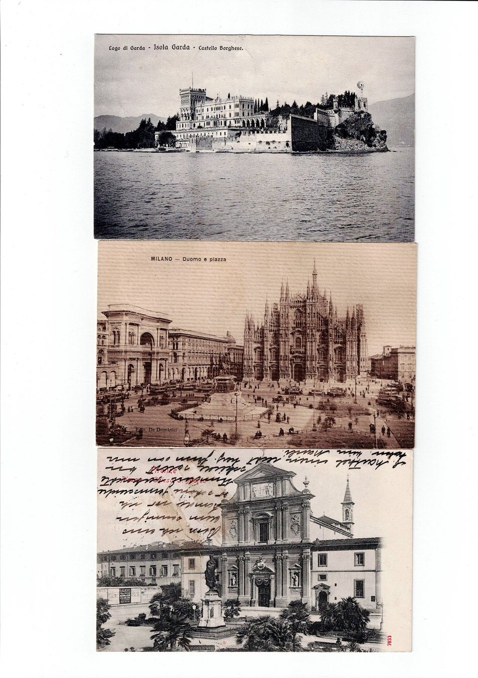 Ansichtskarten: Italien, 15 Ansichtskarten ab 1901 – Gebraucht aus Hinteregg von McCharly01 5
