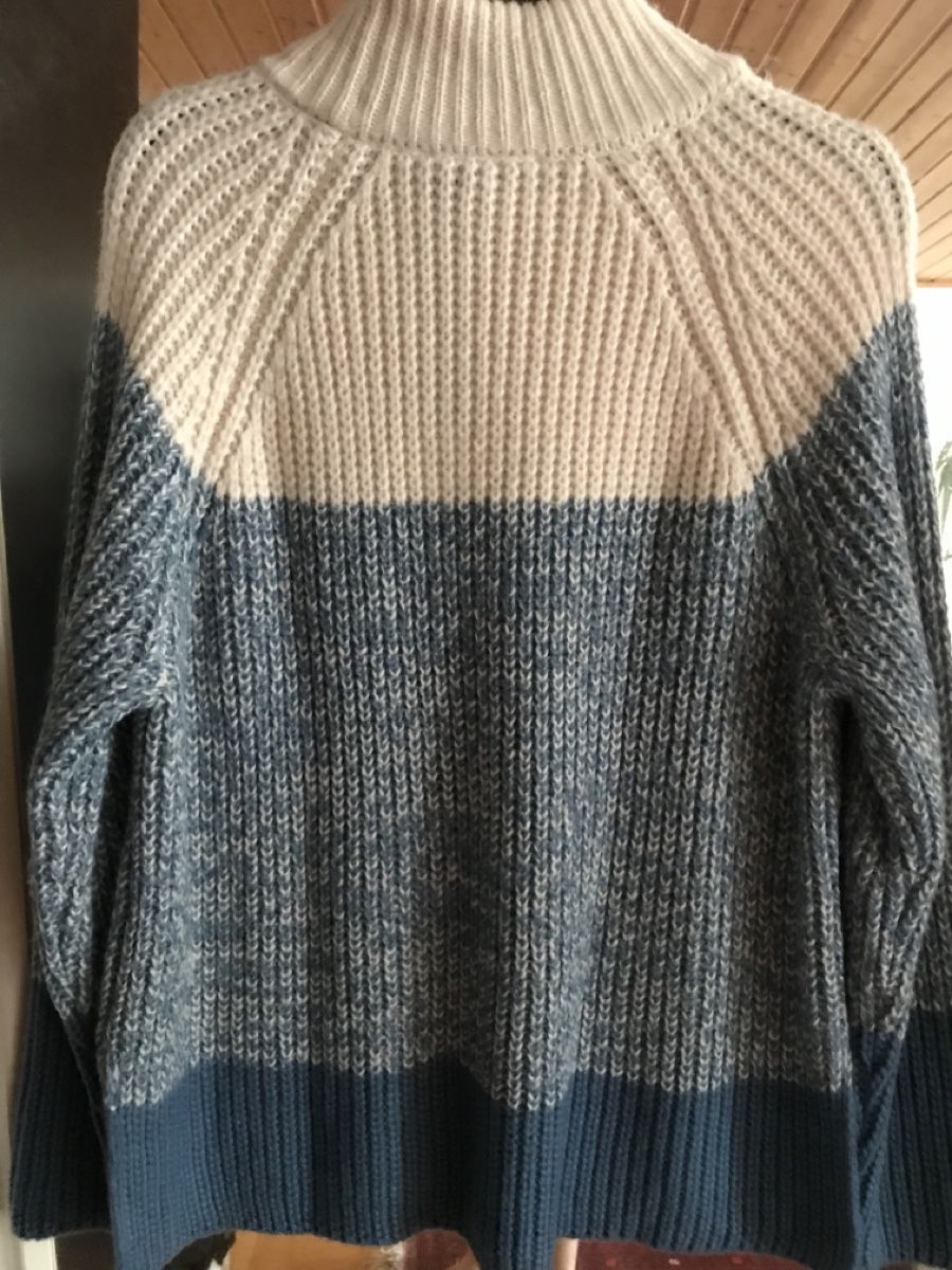Maglioni & Felpe: Pull LECOMTE col montant bleu/blanc, T. 42 – Nuovo e nell'imballaggio originale da Morges venduto da sandy069 1