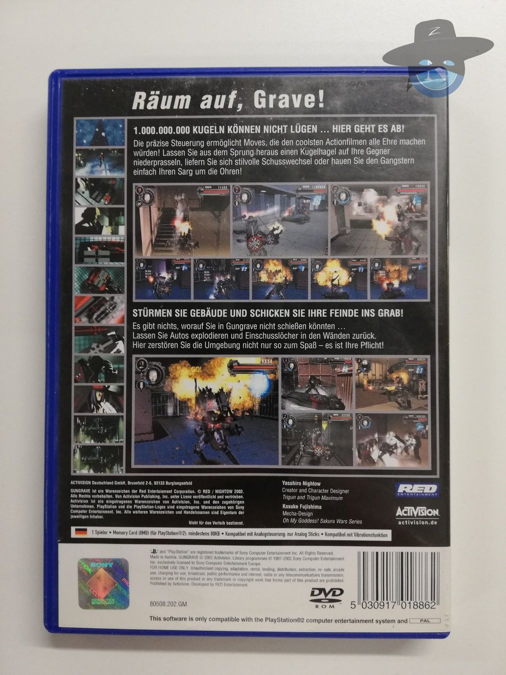 Sony Giochi: Gungrave      / Sony Playstation 2   PS2 – Usato da St. Gallen venduto da zorro_dc 1