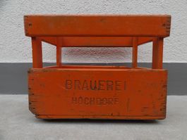 alte Holzkiste BRAUEREI HOCHDORF BIER Kiste Bierkiste Harass