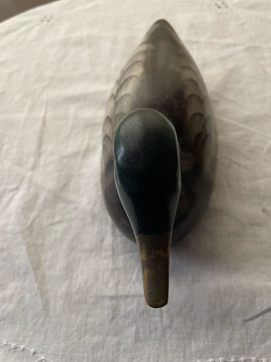 Tutte le decorazioni: Ente aus Ton handgemalt farbig – Usato da Münchenstein venduto da ouray52 5