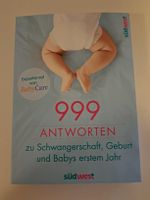 "999 Antworten zu Schwangerschaft" Buch - Top Zustand