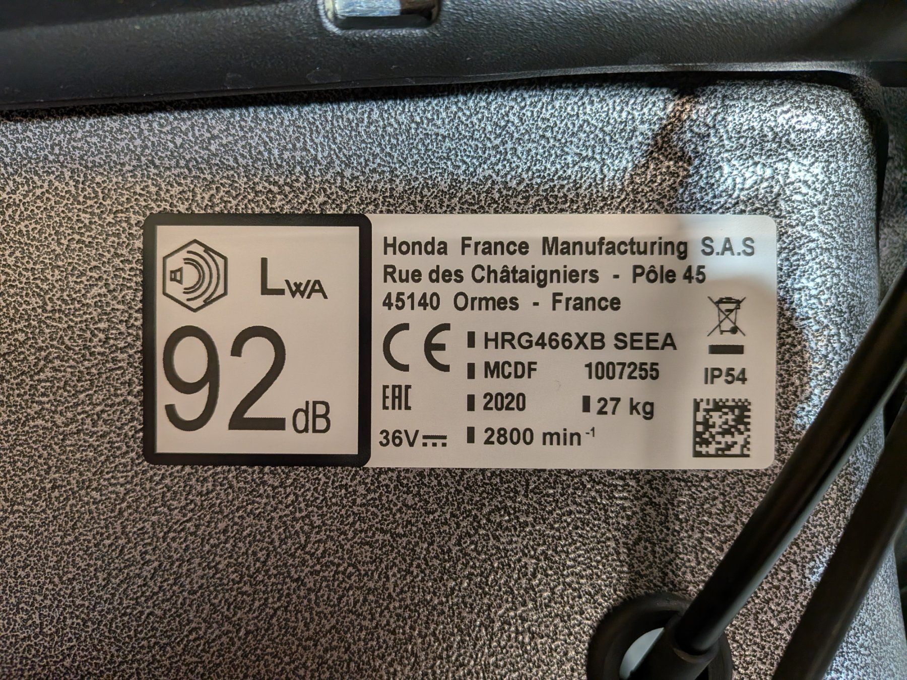 Honda Tagliaerba: Honda HRG466XB Elektromäher – Nuovo (secondo la descrizione) da Buchs SG venduto da Schwendener-9470 2