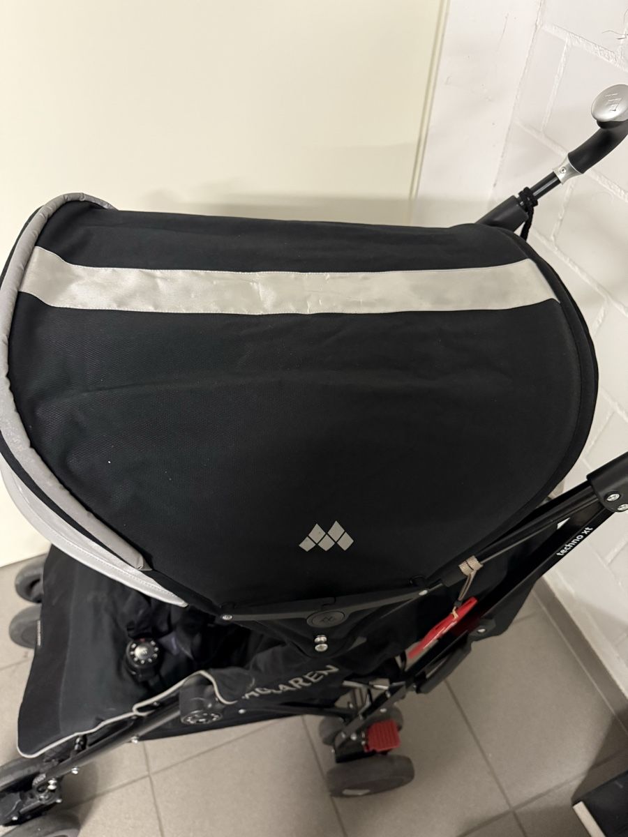 Mclaren Carrozzine: Maclaren Techno XT Stroller - Black - Incl. Rain Cover – Usato da Lufingen venduto da csi_kt8q 8