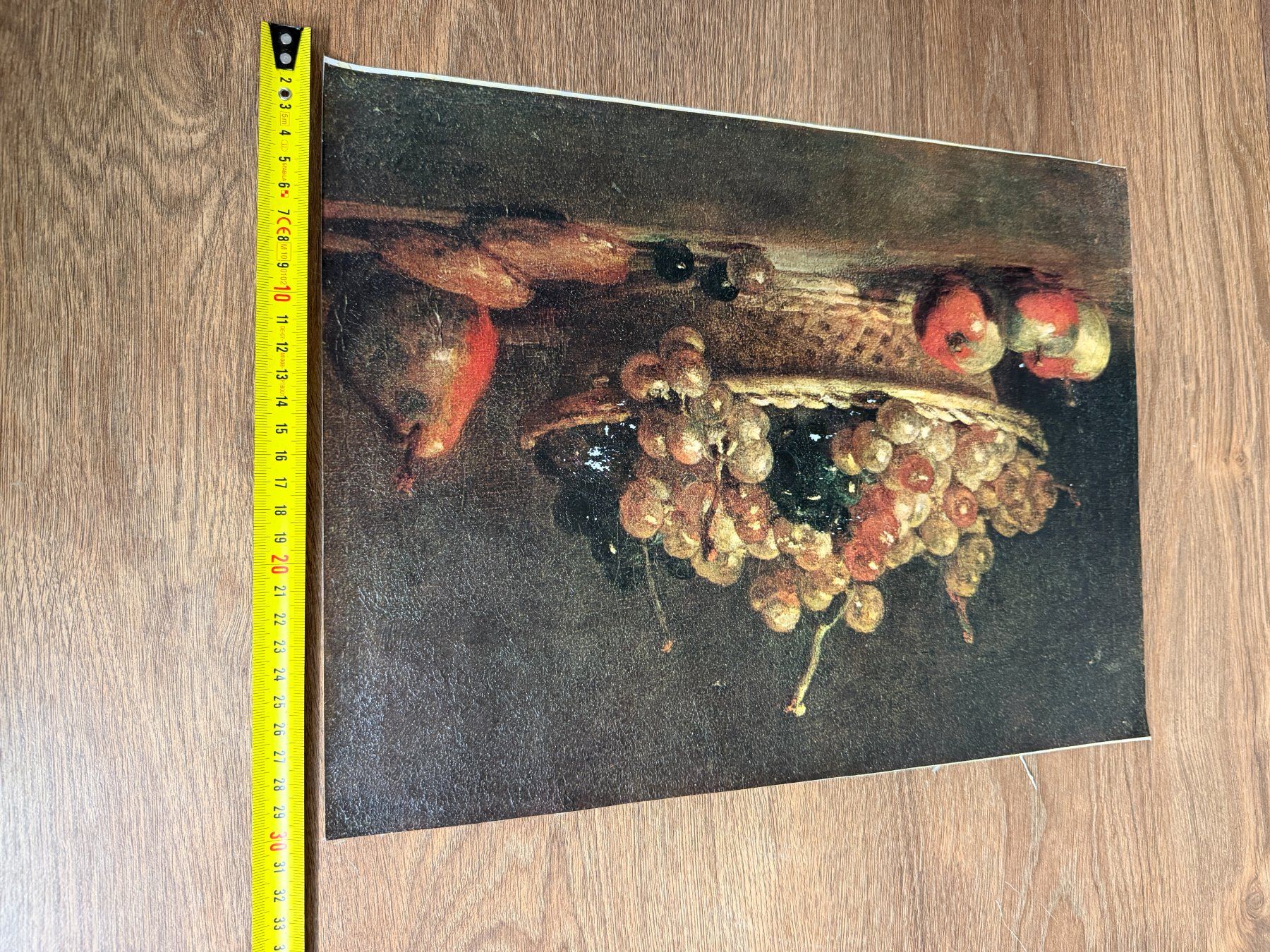 Foto & Immagini: Vintage-Bild auf echter Stoff-Leinwand – Usato da Nussbaumen AG venduto da olitech5415 1