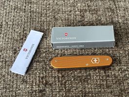 Altes Sackmesser VICTORINOX Alox Cadet Cognac TOP RAR
