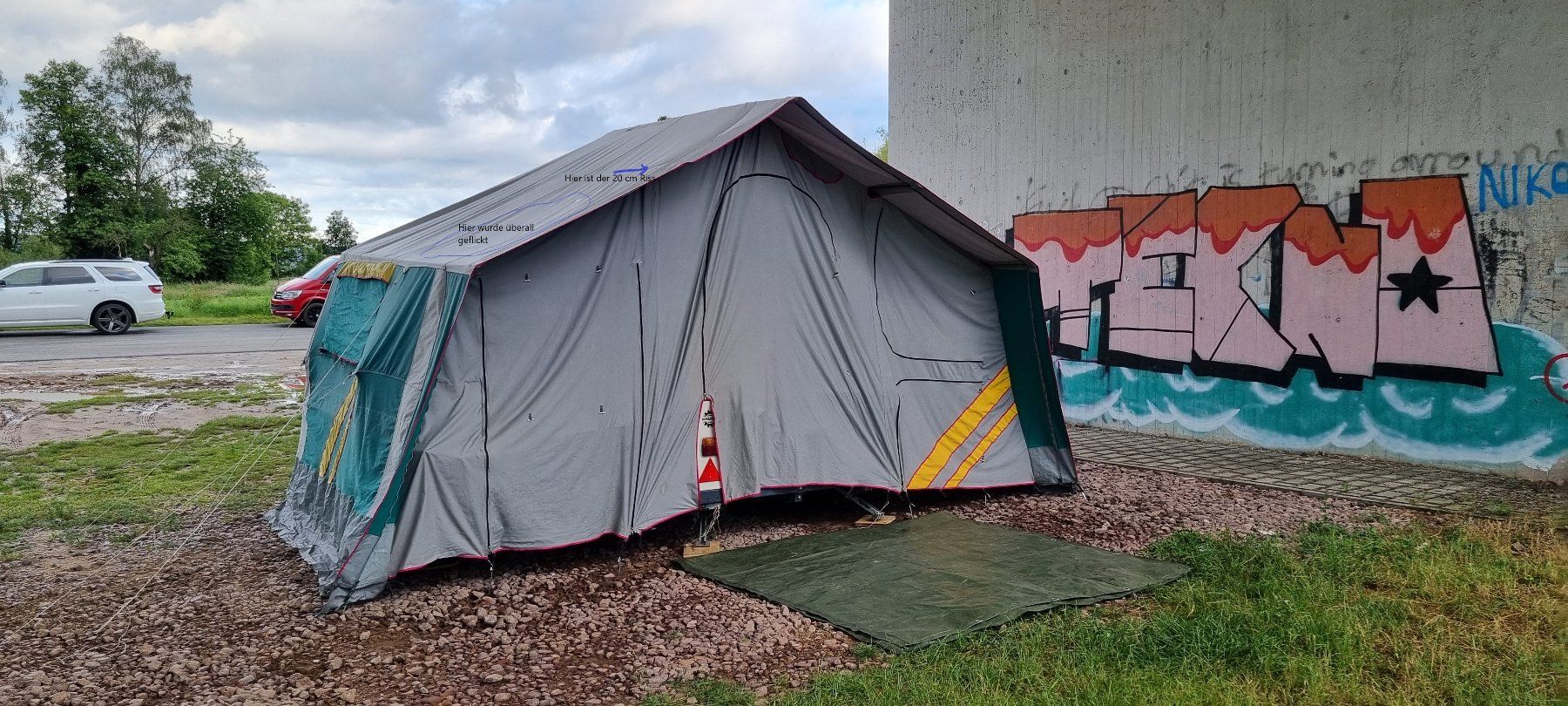 Rimorchi: Zeltanhänger Raclet 608 B – Usato da Männedorf venduto da Schnuesel0 7