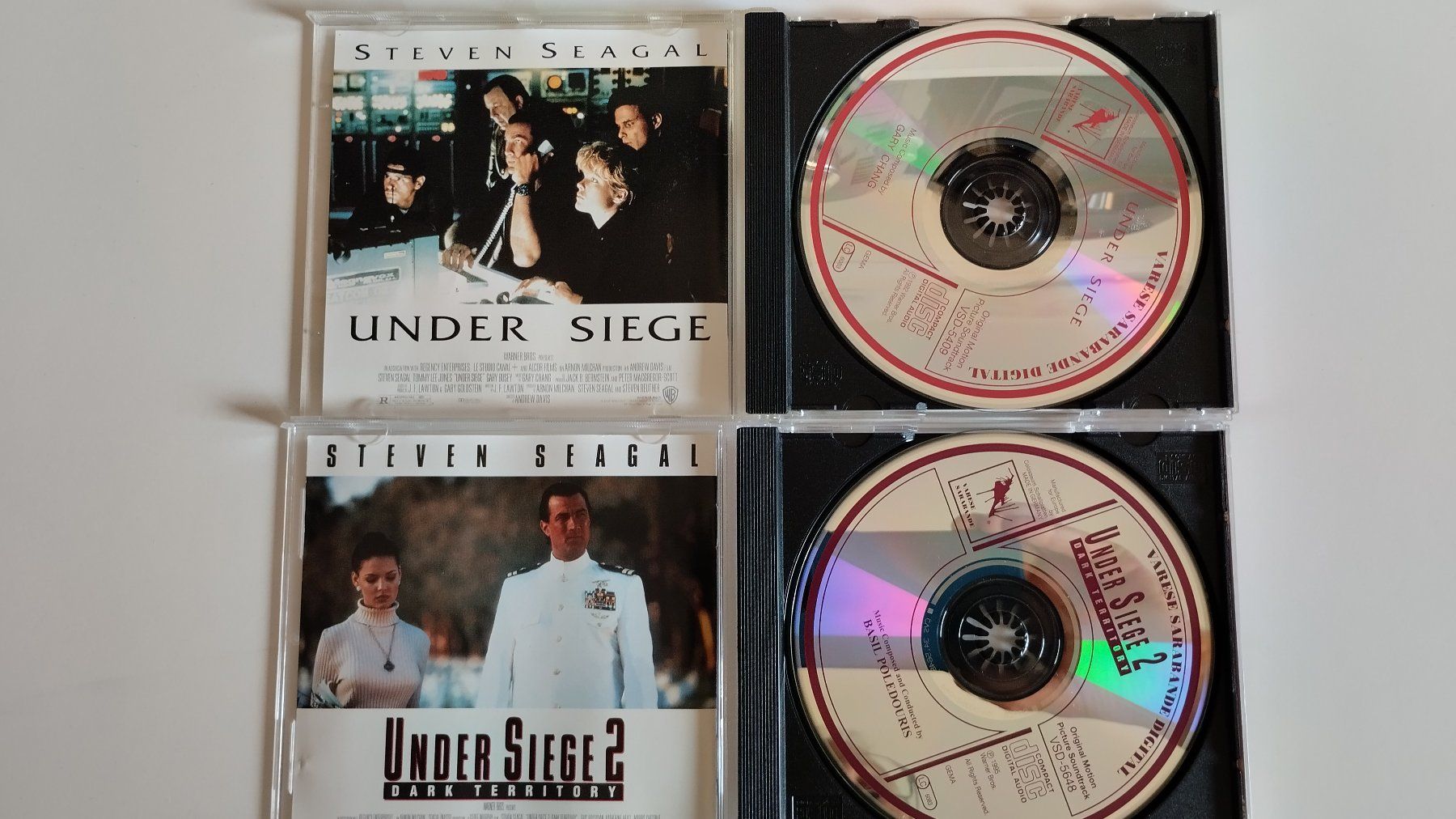 CDs: UNDER SIEGE 1 + 2 CD SOUNDTRACK – Gebraucht aus Basel von Bal-Sagoth 2
