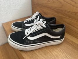 Vans Old Skool Gr. 39 Schwarz Weiss — Sneaker Schuhe Freizei