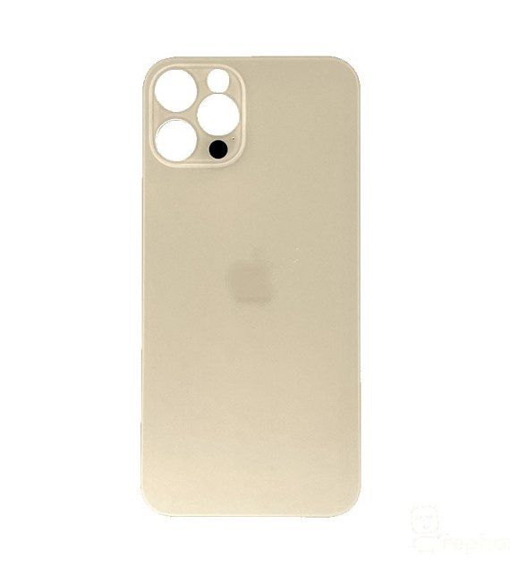 Apple Handys / Smartphones: VITRE ARRIÈRE IPHONE 14 Pro - doré (AVEC LOGO) – Neu und originalverpackt aus Morges von DA-repa