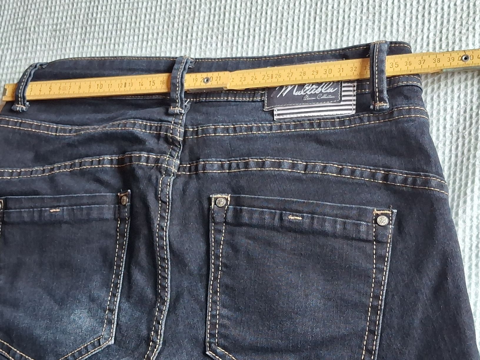 Jeans: Pantalon jeans noir taille S marque Multiblu – Usato da Villiers venduto da san_jn5w 6