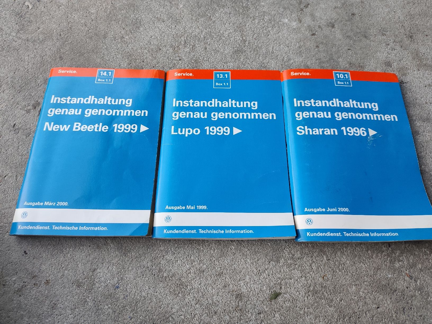 Libri: Werkstatthandbuch VW Lupo, New Beetle, Sharan – Usato da Rebstein venduto da andi322 1