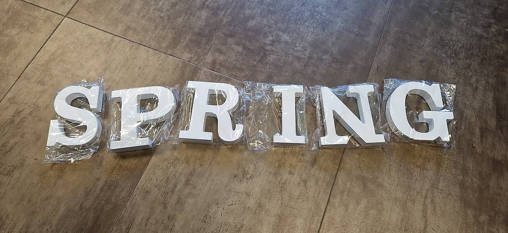 Tutte le decorazioni: Buchstabe MDF Rayher – Nuovo e nell'imballaggio originale da Tafers venduto da Nathtafers