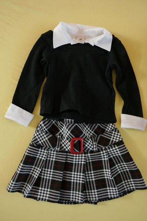 Neuwertig: Elegantes Ensemble, Gr. 104