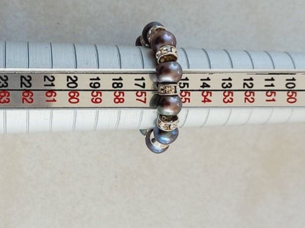 Swarovski Anelli: Echte Perlen und Swarovski Kristalringe Fingerring Grösse56 – Nuovo e nell'imballaggio originale da Winistorf venduto da acreativ2 2