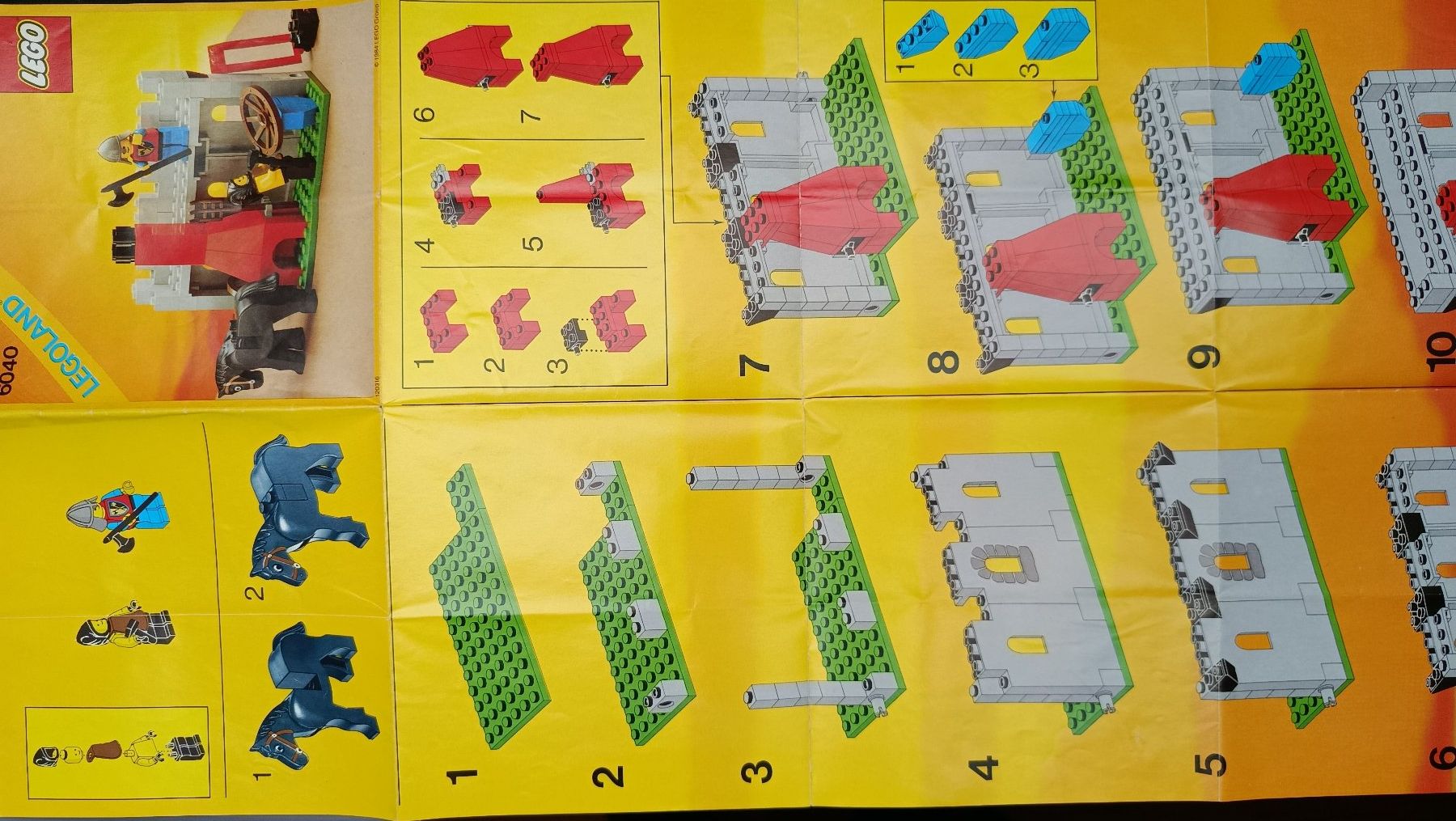 Lego Kit di costruzioni: LEGO Castle Anleitung / Instructions - 6040 – Usato da Muhen venduto da Legoholic 1