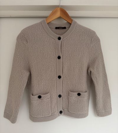 Kurze Windsor Wolle Strickjacke Gr.36