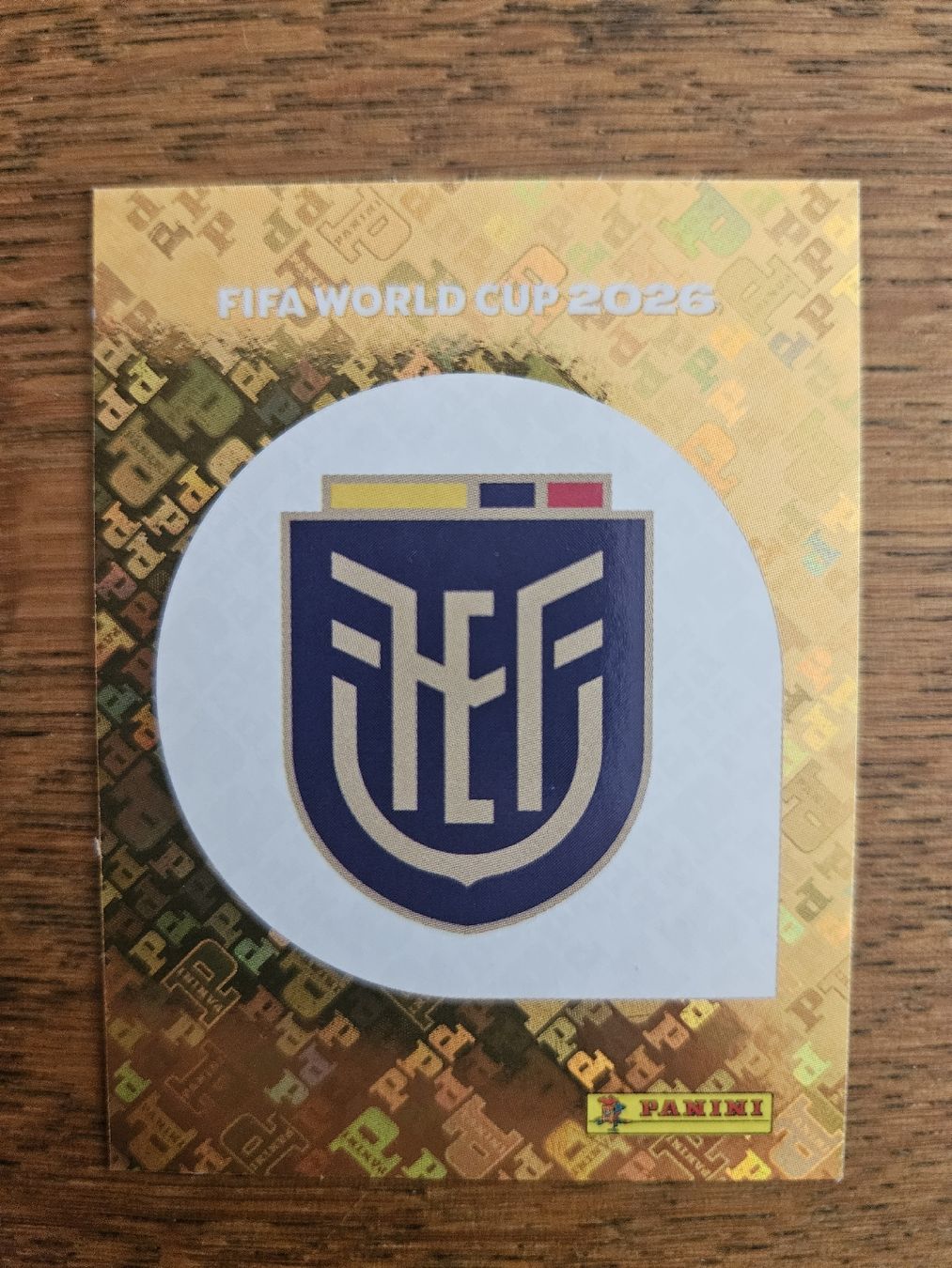 Panini Carte collezionabili: Panini Sticker WM 2026 - ECU 1 – Nuovo (secondo la descrizione) da Reinach BL venduto da BaselStar