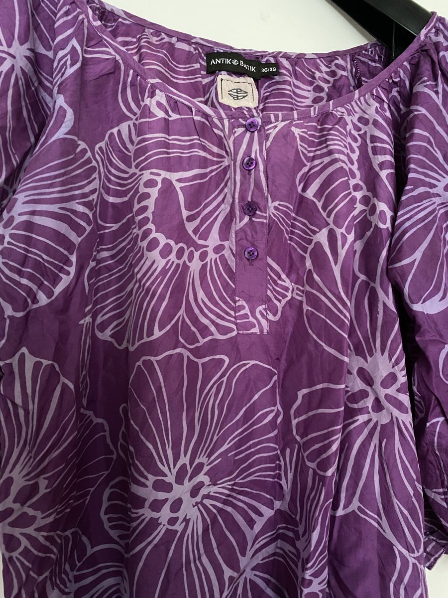 Antik Batik Camicette: Antik Batik Seidenbluse 36 XS – Usato da Uster venduto da muse70 2