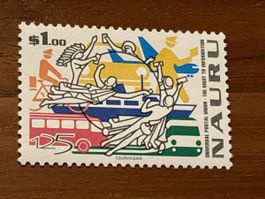 Nauru Briefmarke "The right to information" 1983