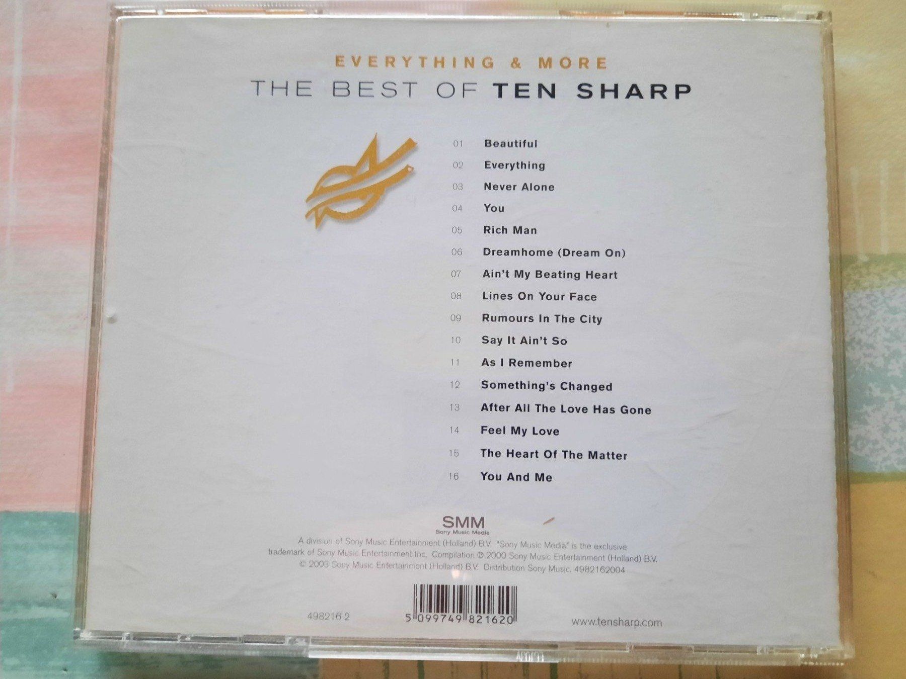 CD: Cd The best of Ten Sharp – Usato da Pully venduto da bro_n52j 1