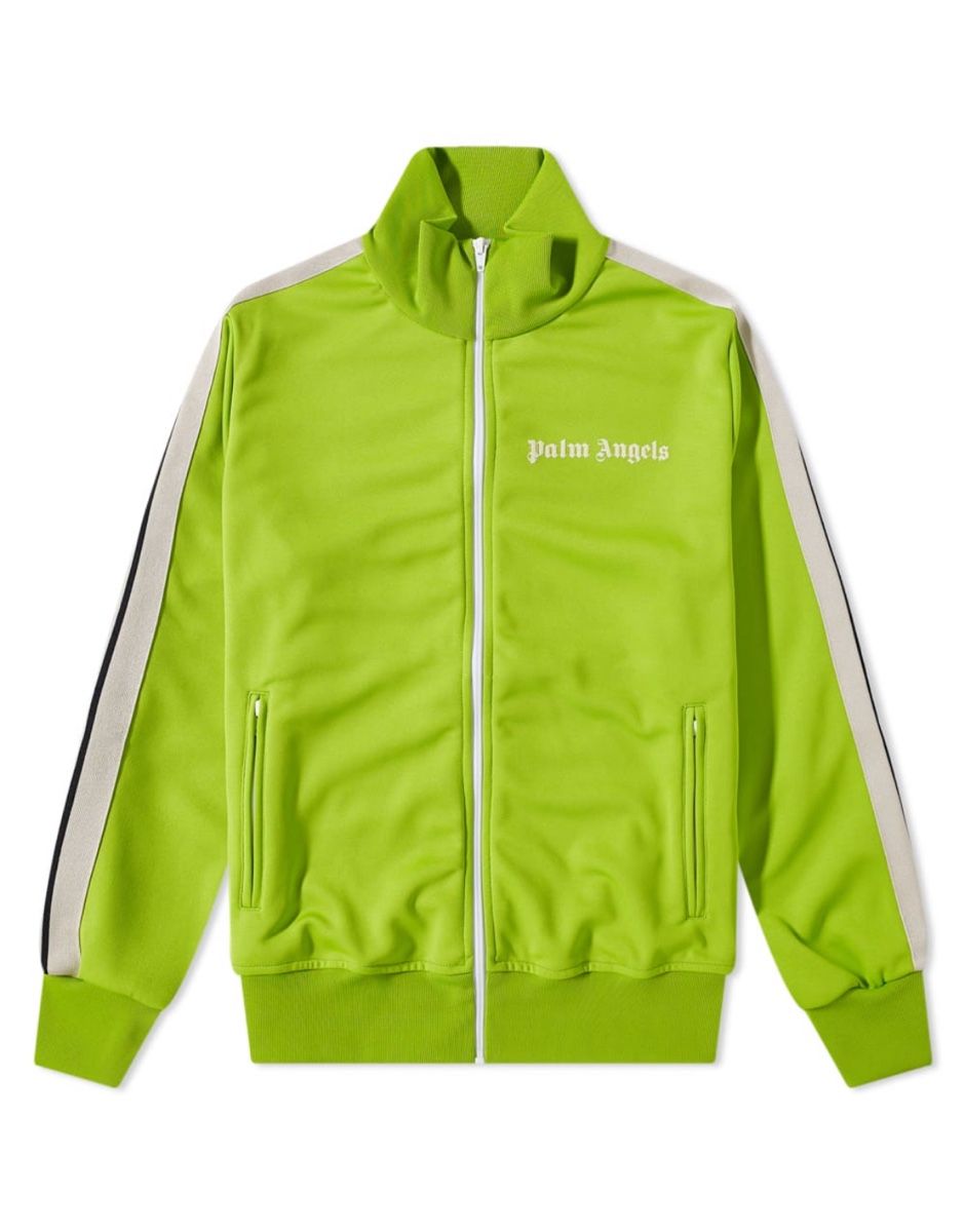Palm Angels Giacche: Palm Angels Track Jacket Lime Green/Off White – Usato da Luzern venduto da Bon_Voyage 4