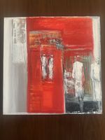 Gemälde Abstrakt Kunst mit Figuren 2004 Maja Rieger