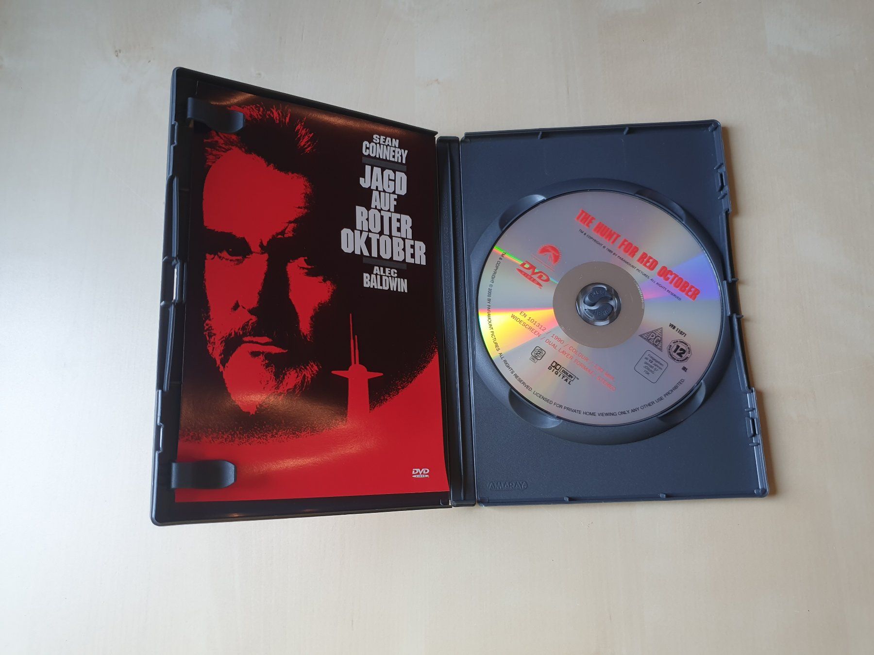 Tous les DVDs: Jagd auf roter Oktober – D'occasion à Stansstad par collectorsshop 2