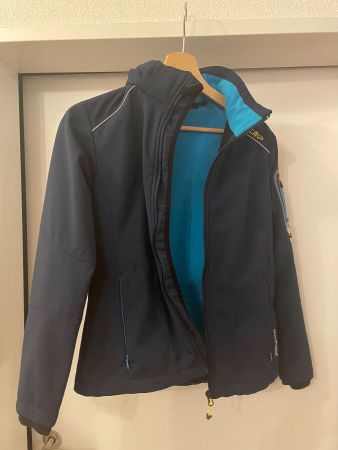 Softshell Jacke CMP Blau Grösse 36 / XS