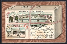 Litho Basel, Centralbahnhof, St. Jacobs-