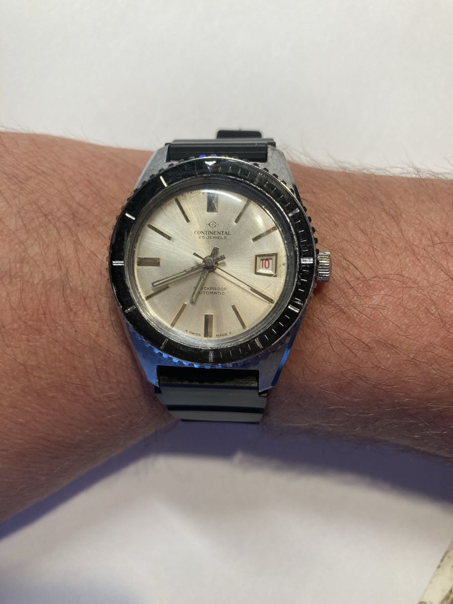 Candino Uhren: Candino Diver Vintage Uhr Automatic 40 mm – Gebraucht aus Glattbrugg von vintagemania