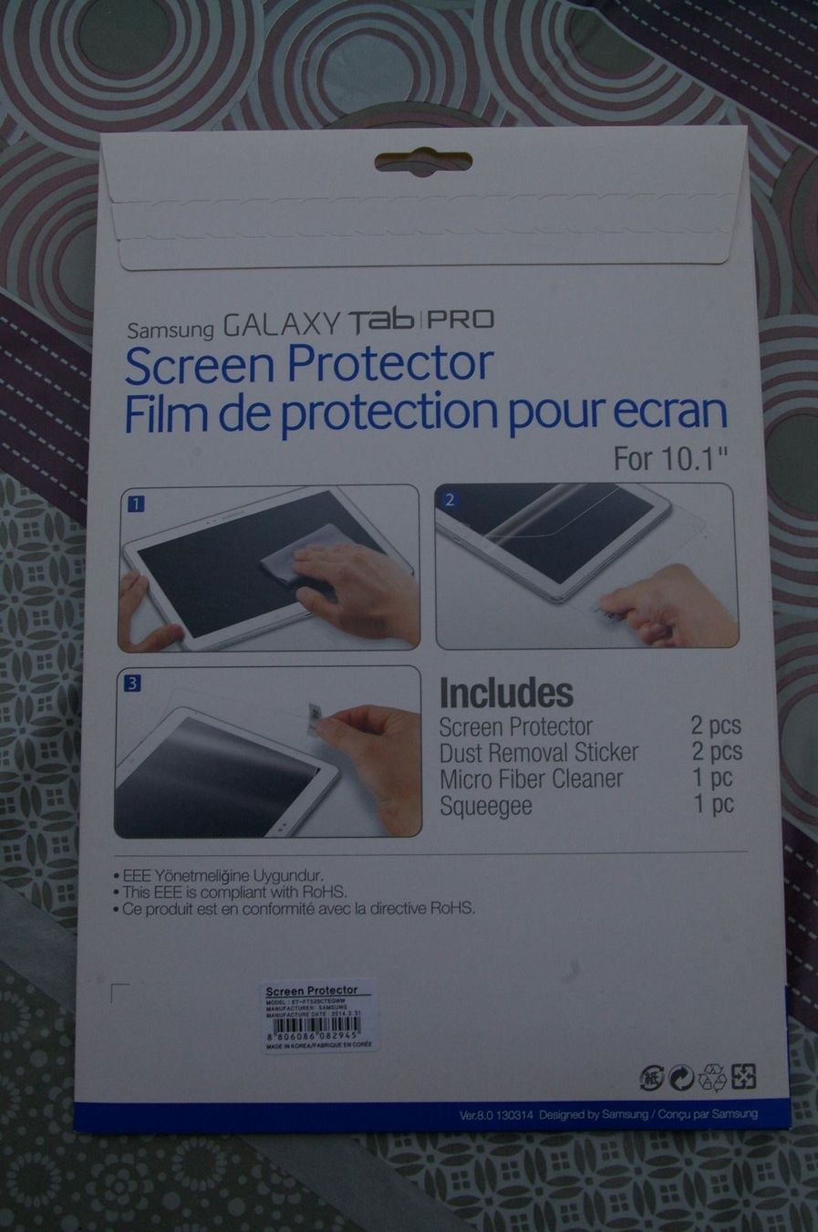 Ritocchi & pellicole di protezione: SAMSUNG GALAXY Tab Pro Screen Protector – Nuovo e nell'imballaggio originale da Niederurnen venduto da mowgli_1963 2