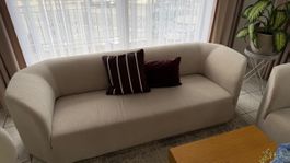 Sofa Maisons du Monde Gaspard beige 3-4 Sitzer - FAST NEU