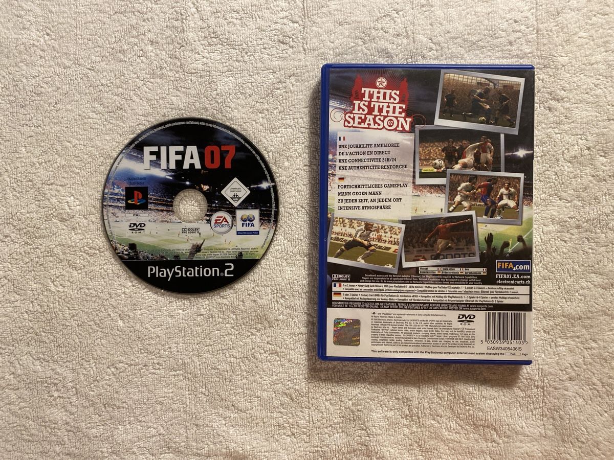 Sony Giochi: FIFA 07 PS2 – Usato da Reichenbach i. K. venduto da Daniel840 1