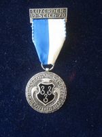 Luzerner Stich 1970 emailliertes Gemeindewappen Emmen