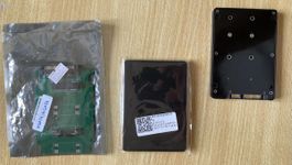 Lot de 3 adaptateurs SATA/mSATA