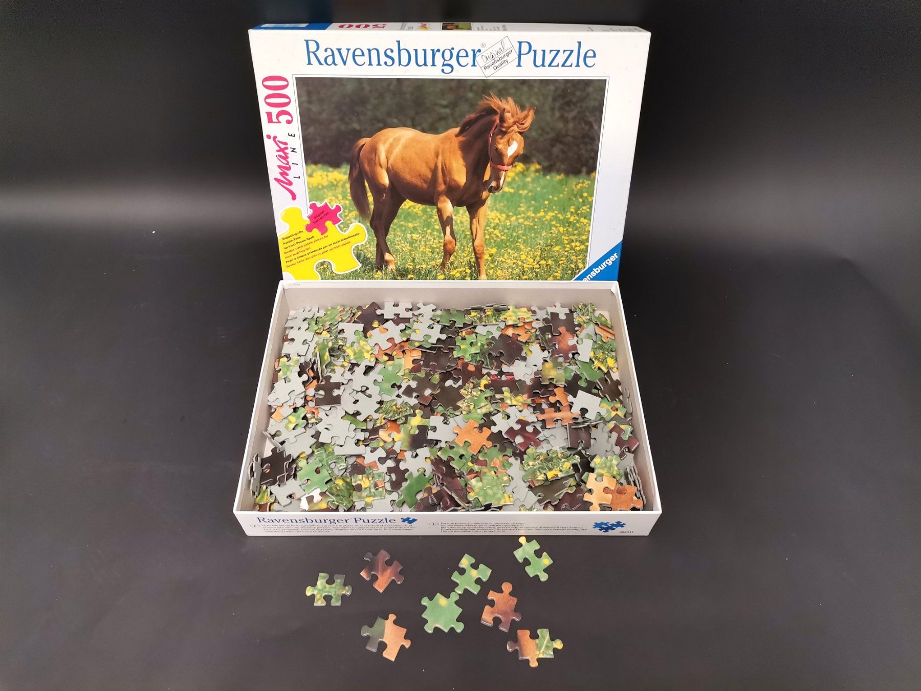 Ravensburger Puzzle: RAVENSBURGER Puzzle Pferd 500 – Usato da Schaffhausen venduto da Restwert_SH 3